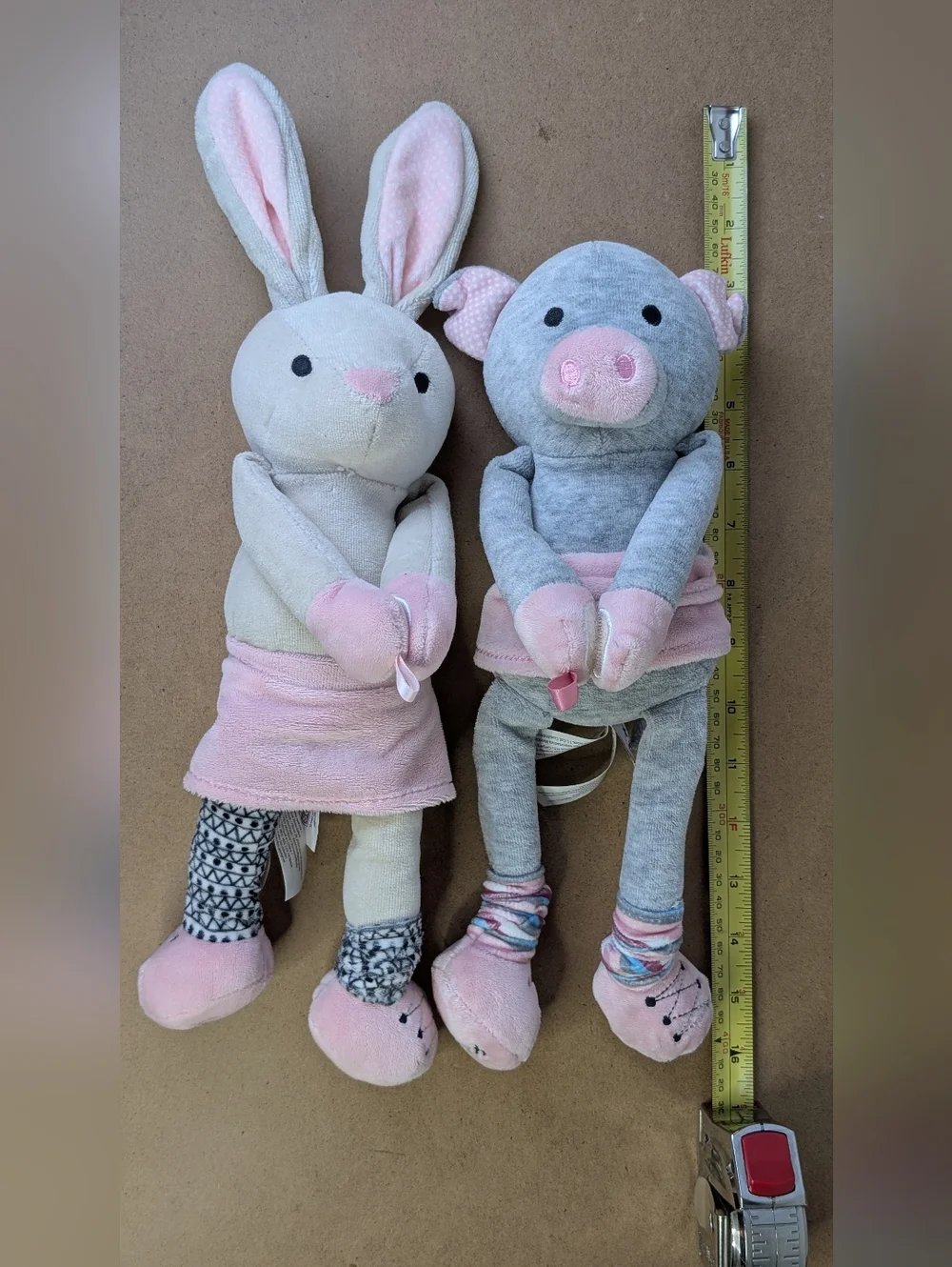 Scentsy Buddy Sidekick Plush Dolls, Rabbit & Pig Stuffed Animal Toys - Picture 13 of 14